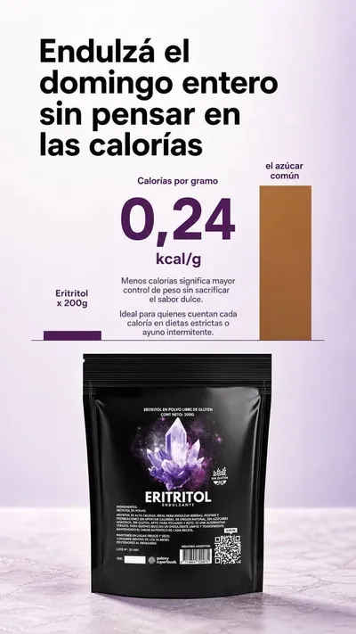Anuncio de Galaxy Superfoods: Endulzá el domingo entero sin pensar en las calorías