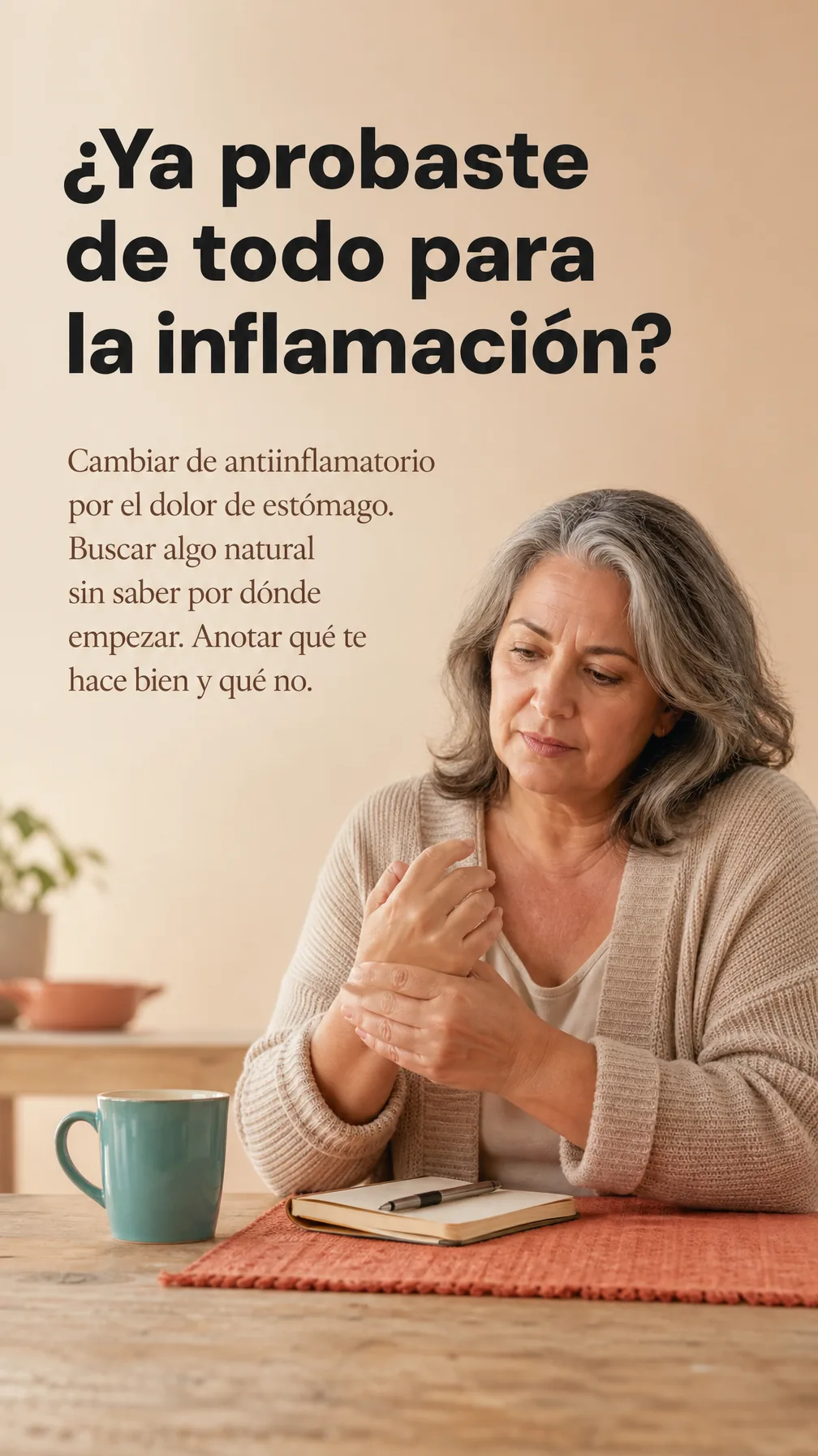 Sir Neko ad: inflammation and natural alternatives