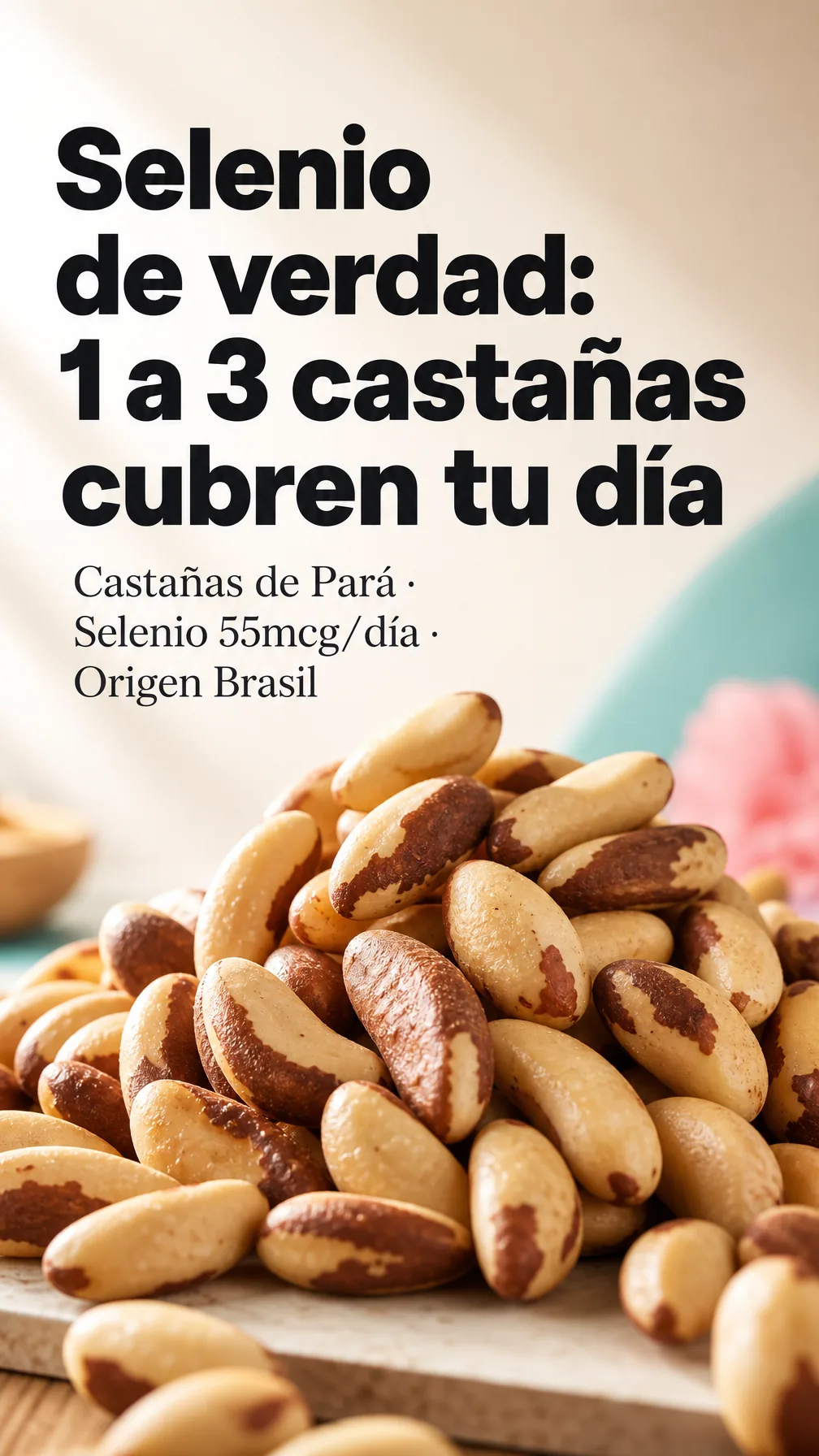 Sir Neko ad: selenium in Brazil nuts